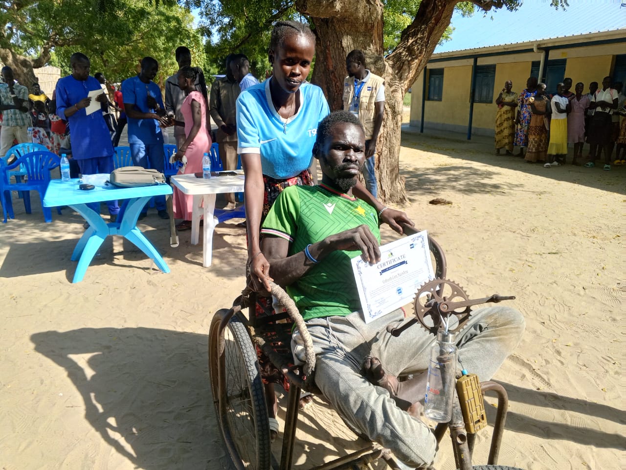Children learning in South Sudan